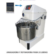 AMASADORA REFINADORA 25 LIBRAS