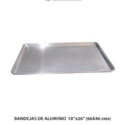 BANDEJAS DE ALUMINIO 18X26