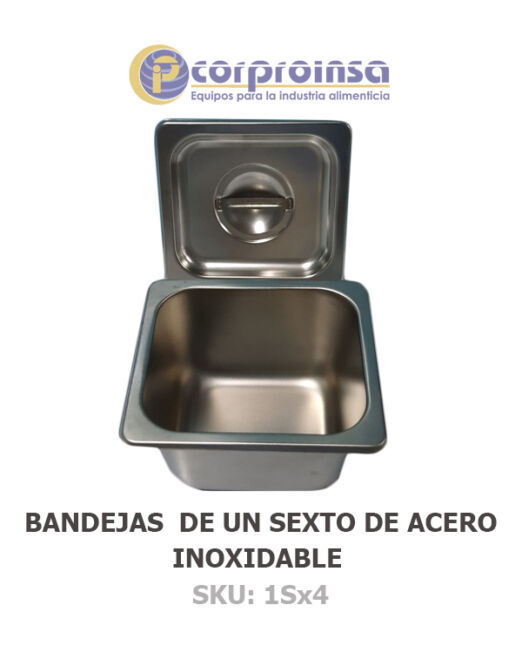 BANDEJAS--INSERTOS--DE-UN-SEXTO-DE-ACERO-INOXIDABLE-2