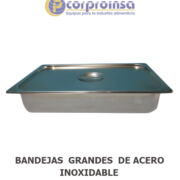 BANDEJAS (INSERTOS) GRANDES (FULL) DE ACERO INOXIDABLE