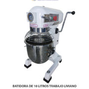 BATIDORA  INDUSTRIAL DE 10 LITROS