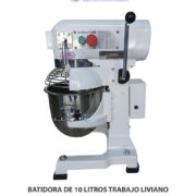 BATIDORA  INDUSTRIAL DE 10 LITROS