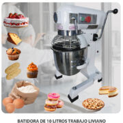 BATIDORA  INDUSTRIAL DE 10 LITROS