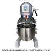 BATIDORA INDUSTRIAL DE 20 LITROS