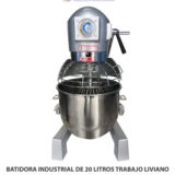 BATIDORA INDUSTRIAL DE 20 LITROS TRABAJO LIVIANO P01