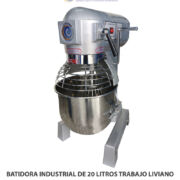 BATIDORA INDUSTRIAL DE 20 LITROS