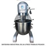 BATIDORA INDUSTRIAL DE 20 LITROS TRABAJO PESADO P01