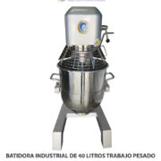 BATIDORA INDUSTRIAL DE 40 LITROS