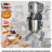 BATIDORA INDUSTRIAL DE 40 LITROS