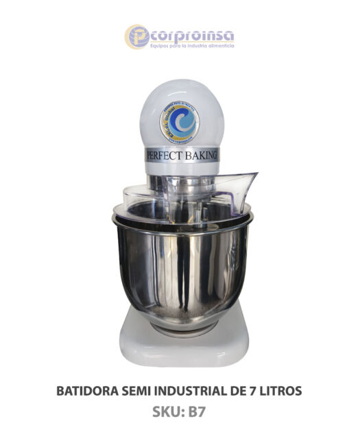 BATIDORA SEMI INDUSTRIAL DE 7 LITROS P01