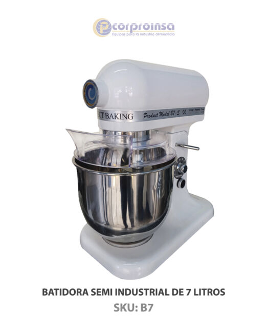 BATIDORA SEMI INDUSTRIAL DE 7 LITROS P02