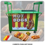 CARRETA PARA HOT DOGS