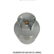 CILINDRO DE GAS DE 25 LIBRAS