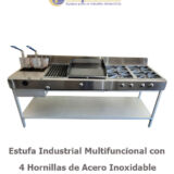 ESTUFA-INDUSTRIAL-MULTIFUNCIONAL-CON-4-HORNILLAS-DE-ACERO-INOXIDABLE