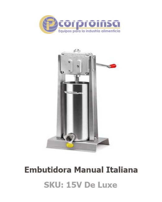 Embutidora-Manual-Italiana