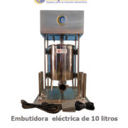 EMBUTIDORA ELÉCTRICA DE 10 LITROS = 22 LIBRAS