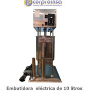 EMBUTIDORA ELÉCTRICA DE 10 LITROS = 22 LIBRAS