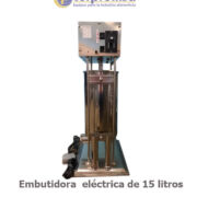 EMBUTIDORA ELÉCTRICA DE 15 LITROS = 33 LIBRAS