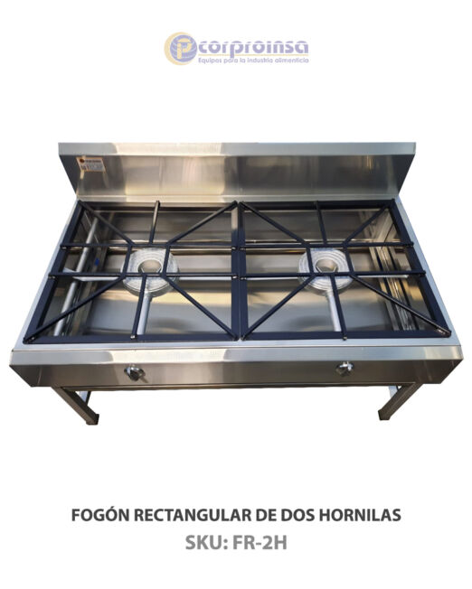 FOGÓN RECTANGULAR P02