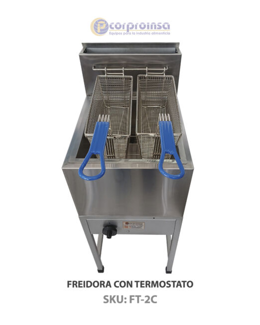 FREIDORA CON TERMOSTATO P02