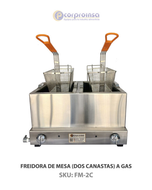 FREIDORA DE MESA (DOS CANASTAS)P01