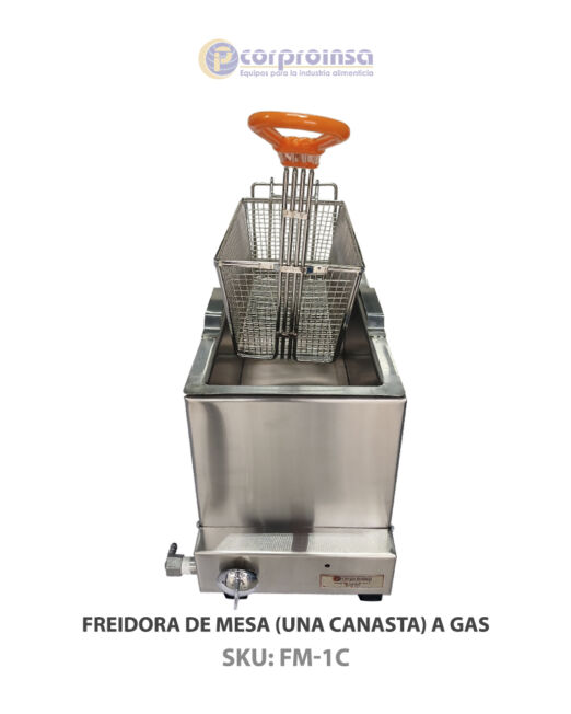 FREIDORA DE MESA (UNA CANASTA) P01