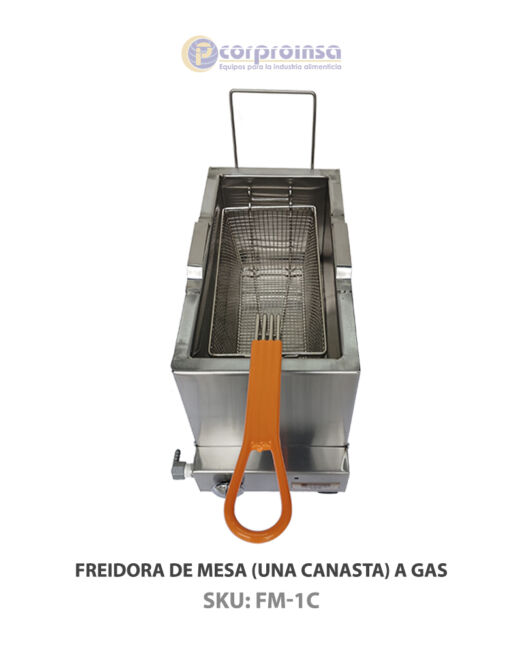 FREIDORA DE MESA (UNA CANASTA) P02Ab