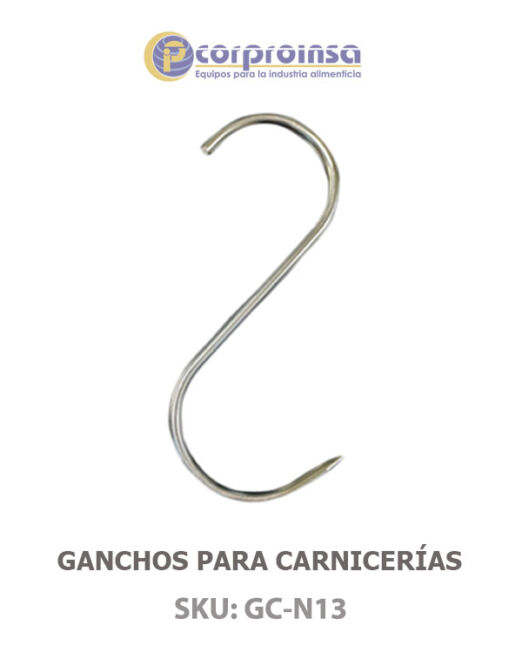 GANCHOS PARA CARNICERIAS No.13