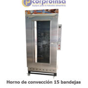 HORNO DE CONVECCIÓN 15  BANDEJAS