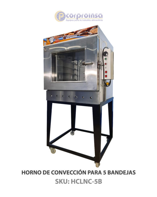 HORNO DE CONVECCIÓN PARA 5 BANDEJAS P01