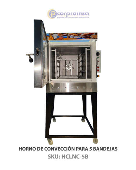 HORNO DE CONVECCIÓN PARA 5 BANDEJAS P02