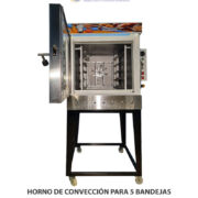 HORNO DE CONVECCIÓN 5 BANDEJAS