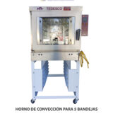 HORNO DE CONVECCIÓN PARA 5 BANDEJAS TEDESCO P01