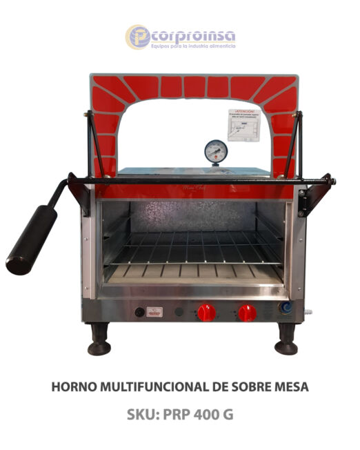 HORNO MULTIFUNCIONAL DE SOBRE MESA P01