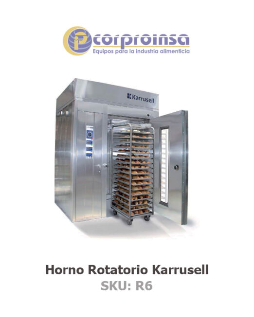 Horno rotatorio karrusell R65