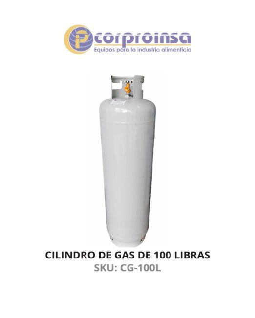 CILINDRO DE GAS DE 100 LIBRAS