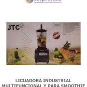 LICUADORA INDUSTRIAL MULTIFUNCIONAL Y PARA SMOOTHIE