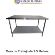 MESA DE TRABAJO DE 1.5 METROS.