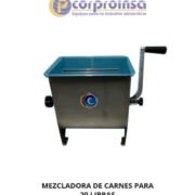 MEZCLADORA DE CARNES MANUAL PARA 20 LIBRAS