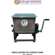 MEZCLADORA DE CARNES MANUAL PARA 25 LIBRAS