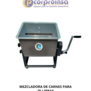 MEZCLADORA DE CARNES MANUAL PARA 25 LIBRAS