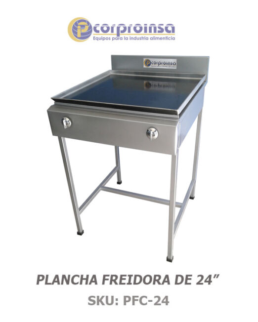 PLANCHA FREIDORA DE 24” 02