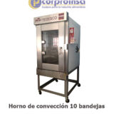 TURBO-FTT-300-Horno-de-convección-10 bandejas-Tedesco