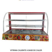 VITRINA CALIENTE A BASE DE CALOR