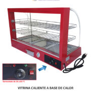 VITRINA CALIENTE A BASE DE CALOR