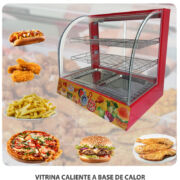 VITRINA CALIENTE A BASE DE CALOR