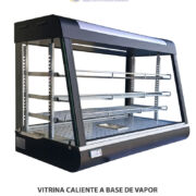 VITRINA CALIENTE A BASE DE VAPOR