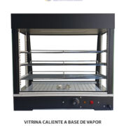 VITRINA CALIENTE A BASE DE VAPOR