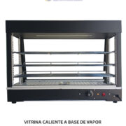 VITRINA CALIENTE A BASE DE VAPOR