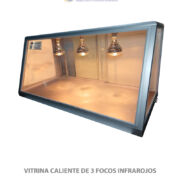 VITRINA CALIENTE DE 3 FOCOS